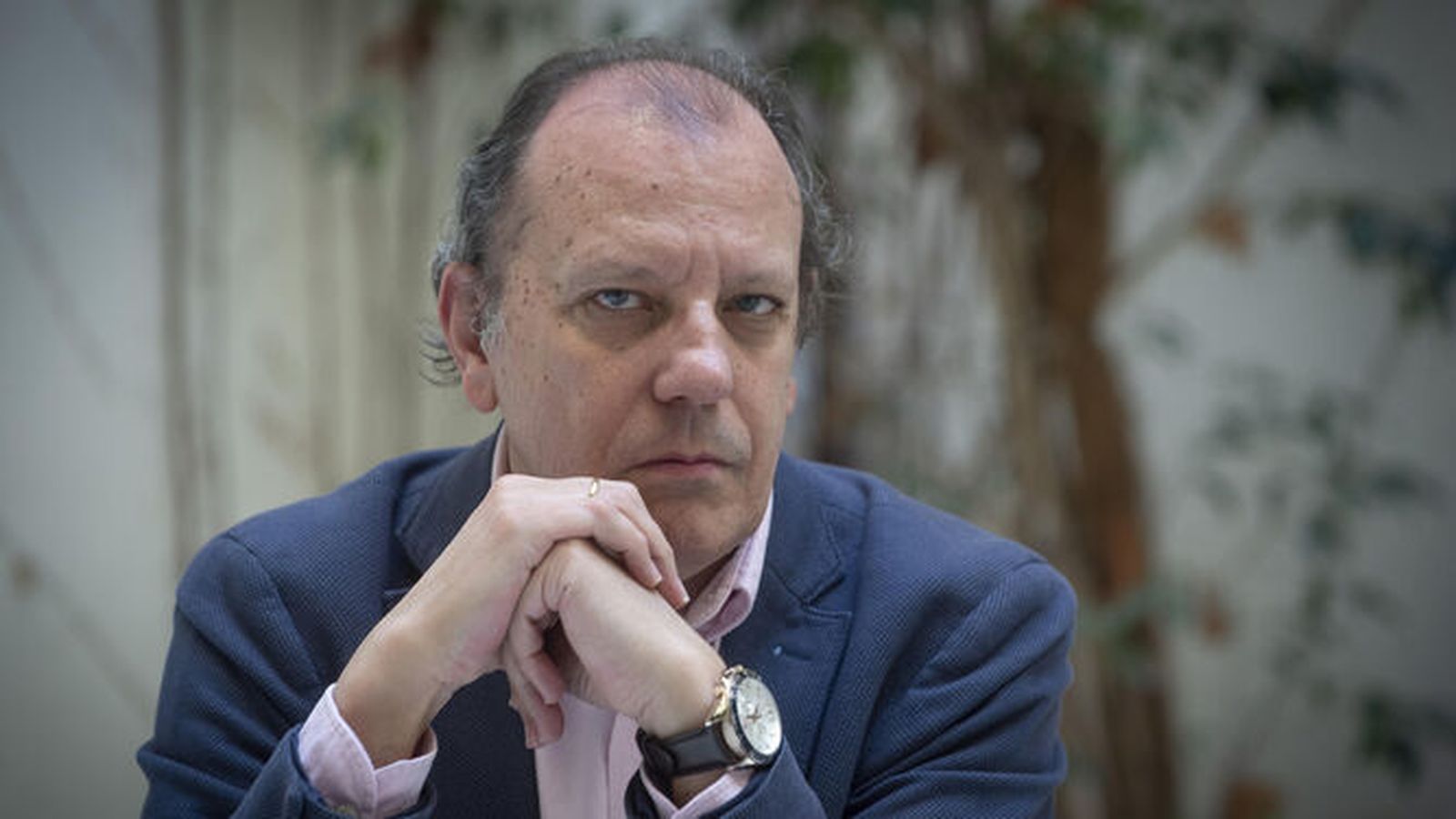 El periodista Fernando Rueda, fotografiado en una visita a Sevilla, donde presentó ‘Secretos de confesión’.