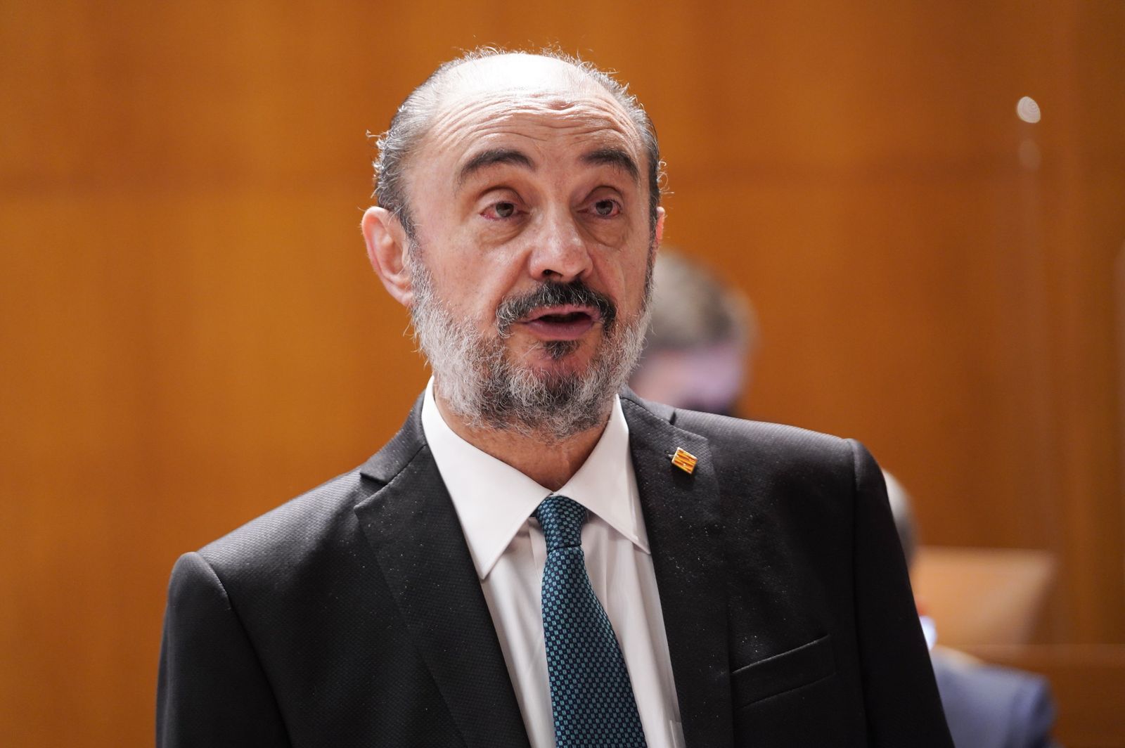 El presidente del Gobierno de Aragón, Javier Lambán.