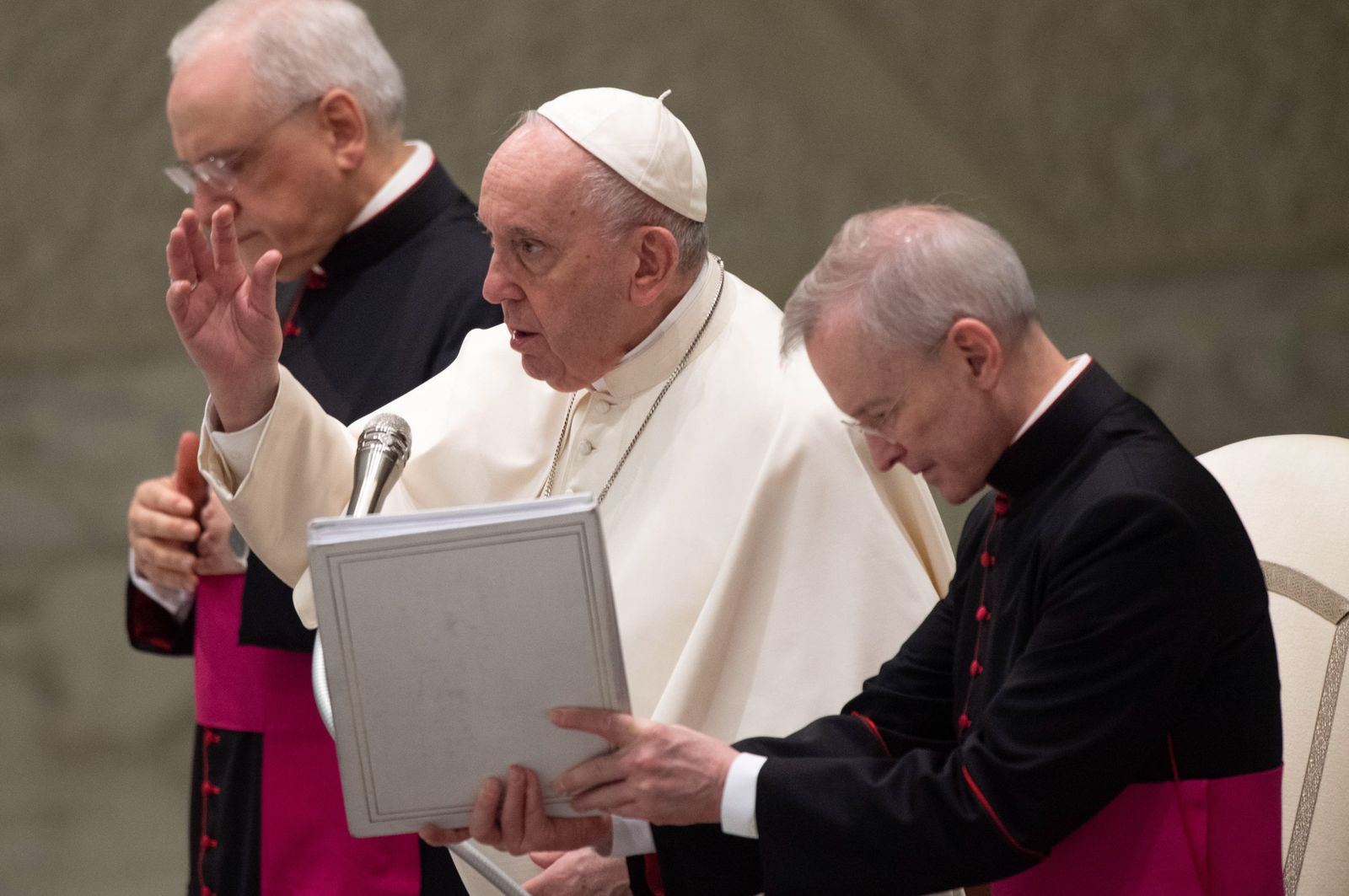 El papa Francisco en la audiencia general este pasado miércoles en el Vaticano. EFE/EPA/MAURIZIO BRAMBATTI