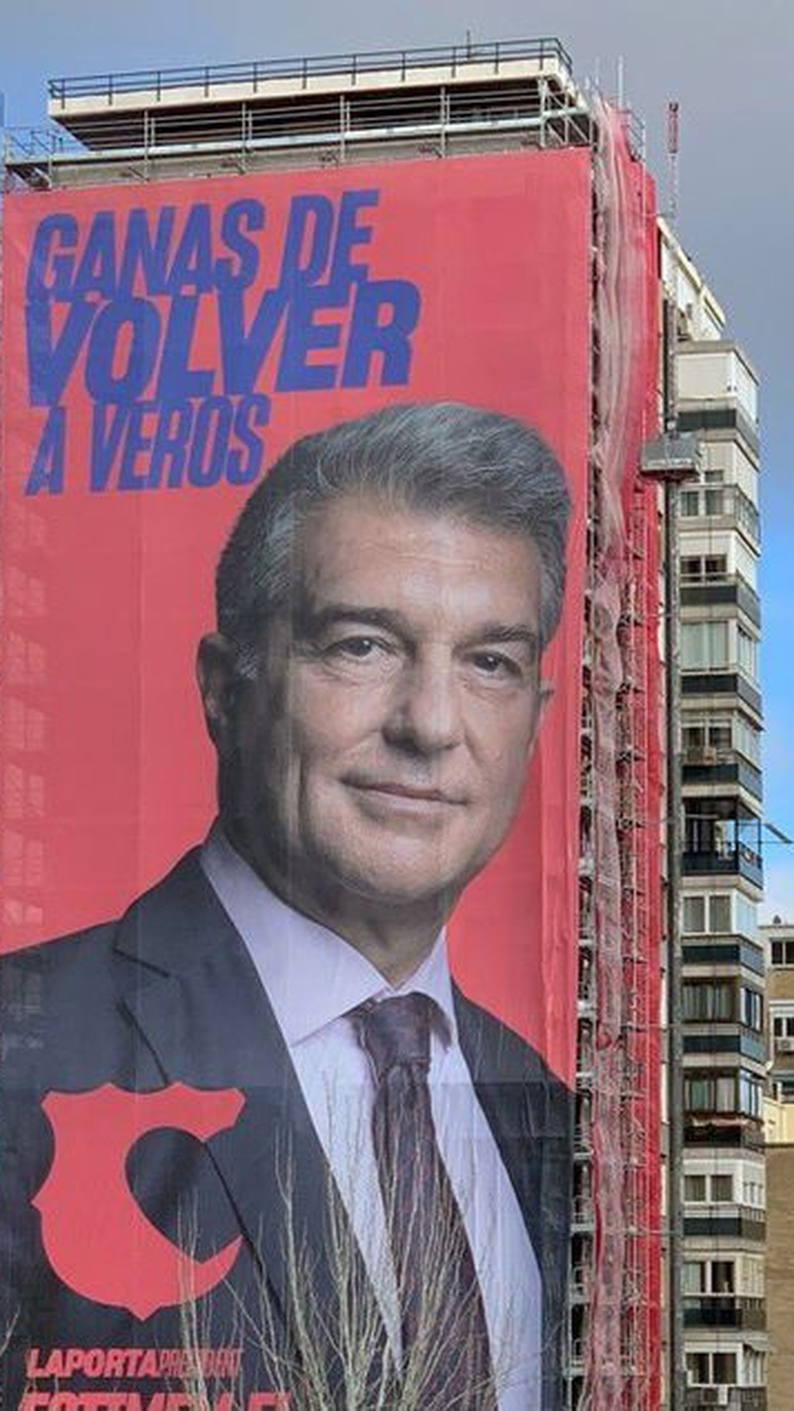 joan laporta cartel