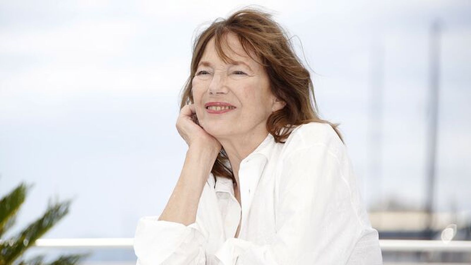 La cantante y actriz británica Jane Birkin.